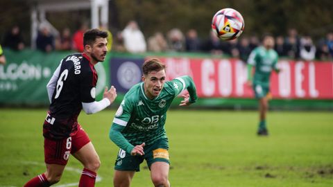 El lateral berciano fue titular en el choque de Copa del Rey ante el Burgos