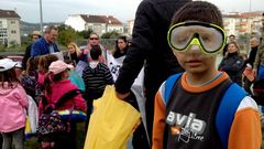 Protesta en el colegio Amadeo Rodr�guez Barroso por el calor en las aulas
