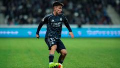 David Jim�nez, con el Real Madrid