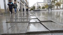 Las obras de la calle San Marcos provocaron muchas ca�das en los �ltimos a�os, alguna de ellas acabando incluso en el juzgado