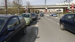El aparcamiento de la calle Escultor Camilo Otero ser� con ORA dentro de unas semanas, con el r�gimen de larga duraci�n, como el aparcamiento bajo el viaducto del tren de Pontepedri�a, con el que linda