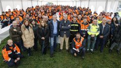 Jornada de convivencia de agrupaciones de Proteccn Civil en Allariz.Ms de 400 voluntarios se reunieron en esta jornada en Allariz. El vicepresidente de la Xunta, Alfonso Rueda, los visit. 