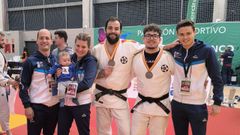 Ourensanos en el certamen nacional de jiu jitsu