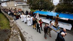 El barrio da Ponte rinde tributo a San L�zaro