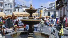 Imagen de una de las ediciones del Mercado do Alboio, en la praza de San Xo�n