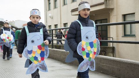 Carnaval del colegio Milladoiro de Malpica