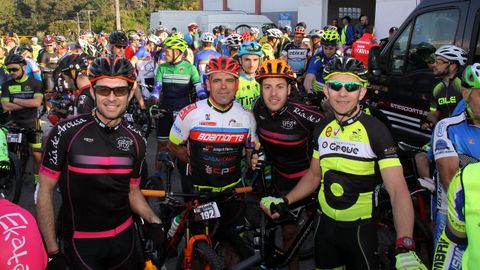 PRIMER TERRAS DE BARBANTIA BTT CON SALIDA DESDE LA AVENIDA DE COMPOSTELA EN BOIRO