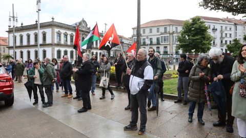 Manifestacin de la CGT en Pontevedra por el Primero de Mayo 