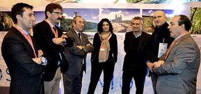 El concello dumbri�s ha apostado por el deporte para promocionarse en Fitur.