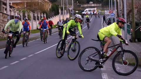 Ruta BTT de Nadal en Ribeira