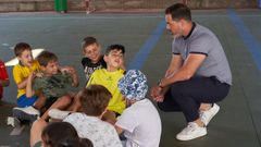 O concelleiro asistiu a diversas actividades l�dicas e educativas.