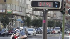 Las elevadas temperaturas provocan cambios de h�bitos en los coru�eses.