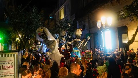 La celebracin atrajo a mucho pblico a las calles del centro de la ciudad.