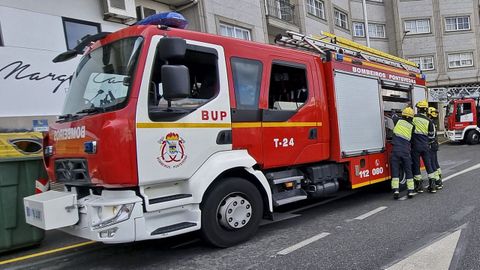 Foto de archivo de los Bombeiros de Pontevedra