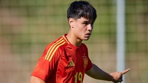 El canterano del Celta Hugo Chamadoira se ha convertido en un fijo con las categoras inferiores de la seleccin espaola.