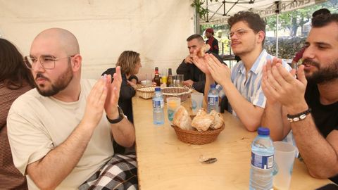 ROMERIA DIA DAS LETRAS GALEGAS EN EL PAZO DE GOIANS