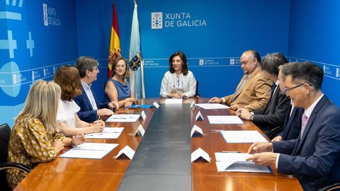 La conselleira de Medio Ambiente, Ángeles Vázquez.