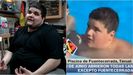 lvaro, en la actualidad, durante su entrevista con el youtuber Jess Casabn y sumergido en la piscina durante su polmica comentario.
