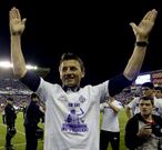 Djukic festej� el pasado mes de junio el ascenso del Valladolid a Primera Divisi�n.