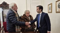 El alcalde durante el acto de firma de la adquisici�n del inmueble de la calle Magdalena.