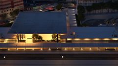 Recreaci�n de la fuura Intermodal de Lugo, una de las novedades del proyectos de presupuestos del 2021