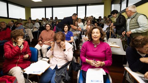 A primeira edici�n da Universidade s�nior ceense, o pasado curso