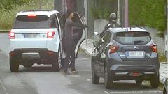 Una c�mara capt� el momento en el que uno de los pistoleros enca�on� a Fodoki cuando trataba de escapar a los mandos de una motocicleta