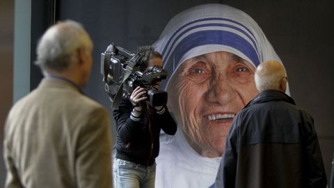 Imagen de archivo de una exposici�n dedicada a la Madre Teresa de Calcuta, a quien cita el autor del texto de opini�n que ilustra esta imagen