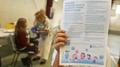 En la imagen, jornada de vacunaci�n el a�o pasado en el gimnasio del colegio Sagrado Coraz�n