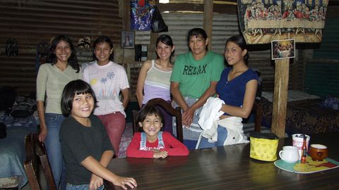 Jóvenes del proyecto de Seronda en Guatemala