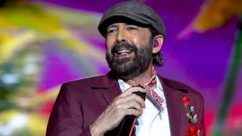 El cantante Juan Luis Guerra