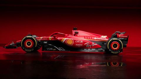 Ferrari SF-24.El Ferrari SF-24 ser el coche de Carlos Sainz en 2024