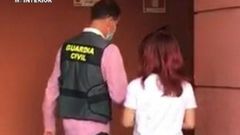 La jovn arrestada tiene 20 a�os.