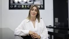 Alba Mosquera opositora de la academia N�s Oposici�ns