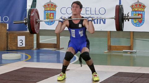 CAMPEONATO DE ESPA�A DE HALTEROFILIA EN EL PABELL�N A CA�OTA, MAR�N