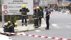 Fuga de gas en el centro de O Porri�o