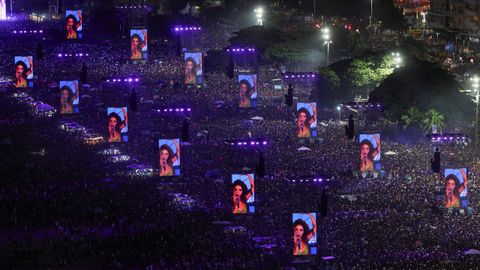 Otro momento del concierto