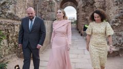 En la foto est�n el presidente de la Asamblea de Extremadura acompa�ado por la presidenta de la Junta y la presidenta del Tribunal Superior de Justicia de la comunidad