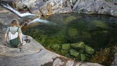 Piscinas naturales del r�o Pedras.