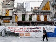 Los temporales del pasado invierno destrozaron las lonas. 