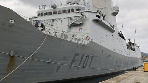 La F-101 �lvaro de Baz�n es la m�s antigua de la serie