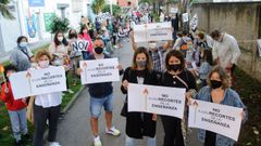 Protesta en el CEIP Ram�n de la Sagra por la falta de un profesor de cat�logo