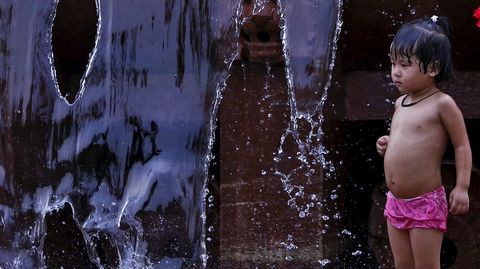 Una imagen de archivo de una de las �ltimas olas de calor en la India. El estudio expone que la regi�n que con m�s horas de calor inhabilitante es el sur y suroeste de Asia.