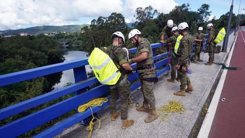 Concurso de patrullas de la Brilat en Monteporreiro