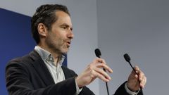 Borja S�mper, en rueda de prensa