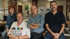 Mar�a V�zquez, Javier Guti�rrez e Isak F�rriz