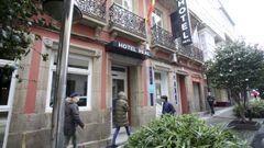 Imagen de archivo de la fachada del Hotel.