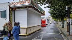 Las churrer�as se situar�n en la entrada de Rodr�guez Mourelo