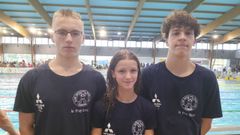Merlyakov, Requejo y Carballo, en el campeonato nacional