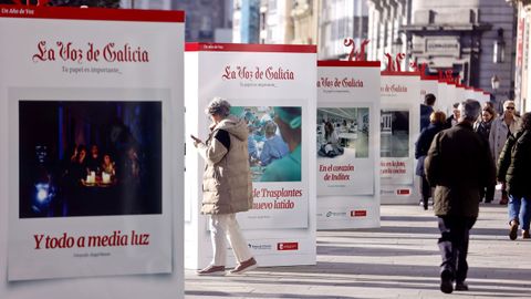 Inauguraci�n de la exposici�n �Un a�o de Voz� 2025 en el Cant�n Grande.